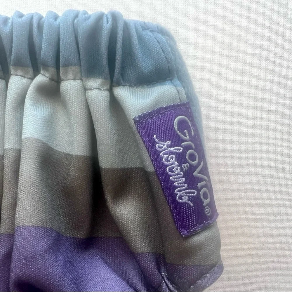 Grovia Hybrid Re-usable Diaper Shell Hook & Loop Closure - Orchard - Picture 3 of 7